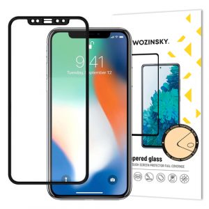 eng pm Wozinsky Tempered Glass Full Glue Super Tough Screen Protector Full Coveraged with Frame Case Friendly for iPhone 12 Pro Max black 63715 1