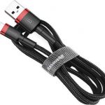 xlarge 20200131154530 baseus cafule braided usb to lightning cable black red 1m calklf b19